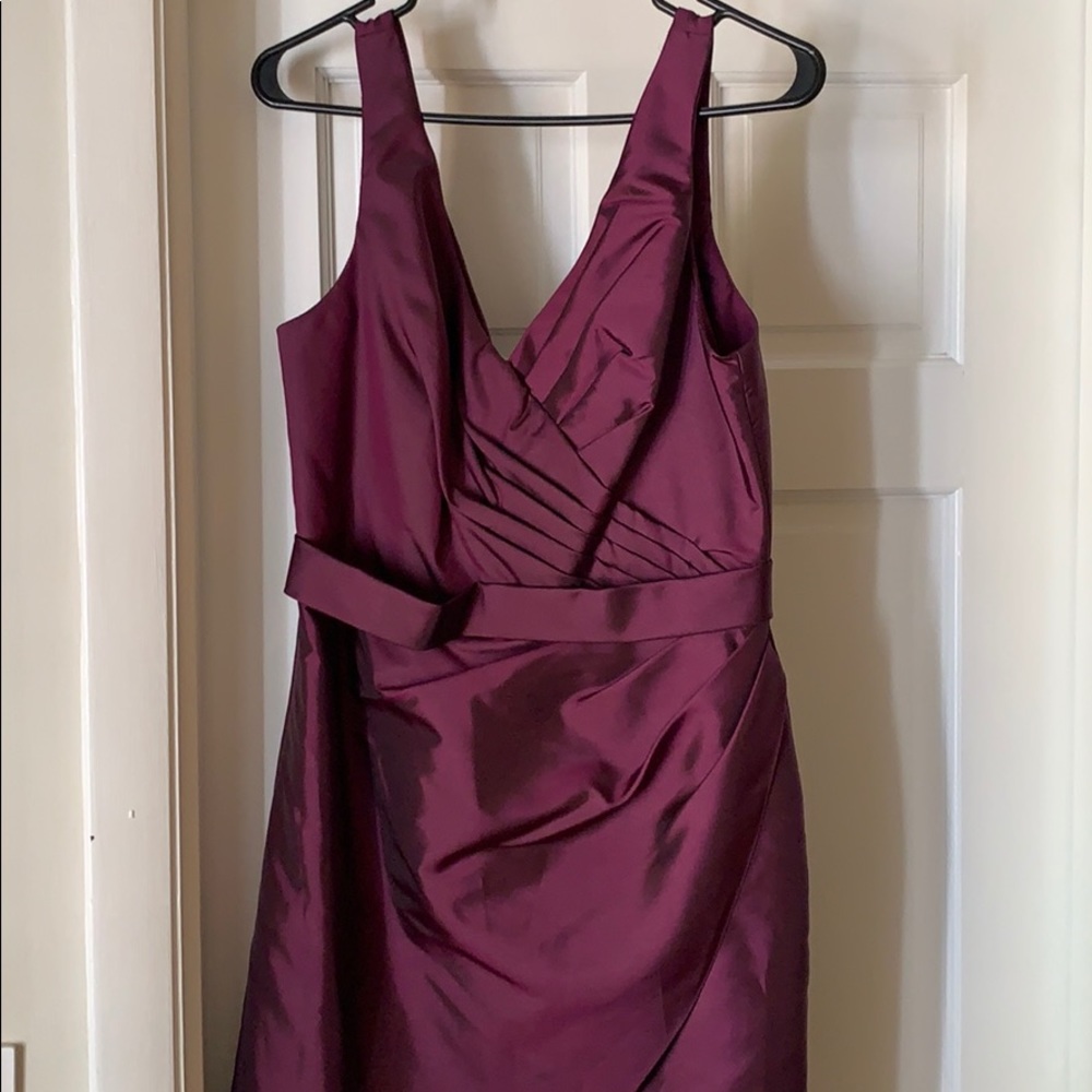 Mori Lee purple dress